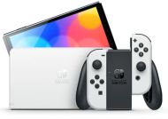 Nintendo Switch OLED - White с Пълна гаранция до 17/02/2027г.