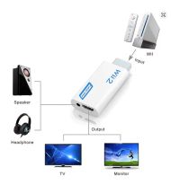 Wii2HDMI 1080p Full HD конвертор/адаптер - бял