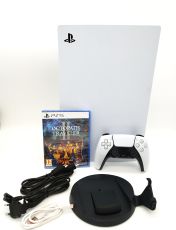Sony PlayStation 5 Disc Edition / White + Чисто нова игра - Octopath Traveler II