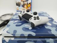 Комплект SONY PlayStation 4 Slim 1TB с камуфлажен скин + игра Overwatch