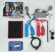 Пълен Комплект Nintendo Wii Mini за двама с над 100 игри.