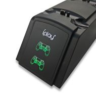 iplay HBP-119 Зарядна станция за 2 Dualshock 4 контролера, черна
