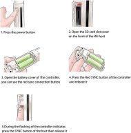 Комплект съвместими Wii U Remote + Wii U Nunchuck Rose / бледо розов /