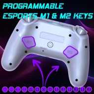 Безжичен контролер Subsonic - LED, Бял (PS5/PC)