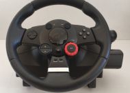 Волан с педали  Logitech Driving Force GT за PC и PS3, черен