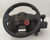Волан с педали  Logitech Driving Force GT за PC и PS3, черен